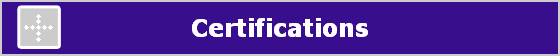 Certifications